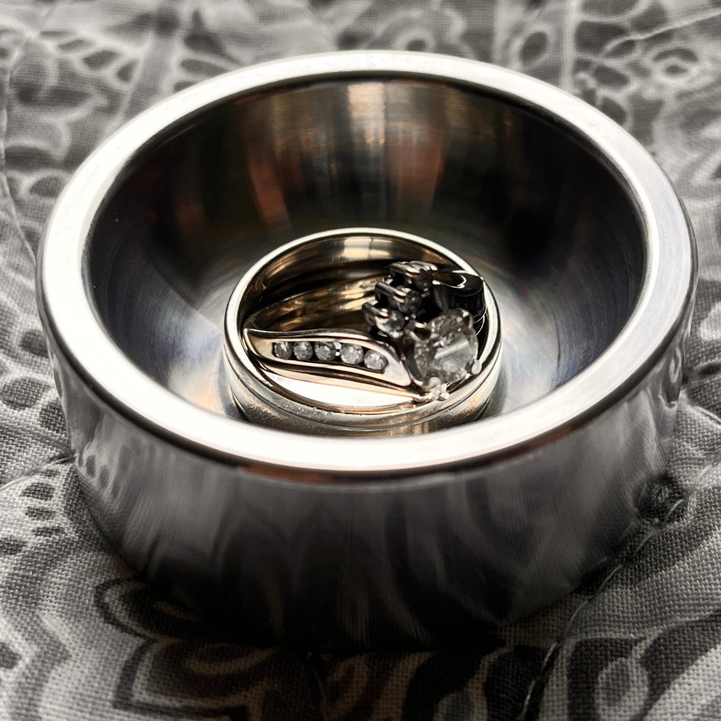 OA2AL KAC Aluminum Ring Dish Jewelry Tray