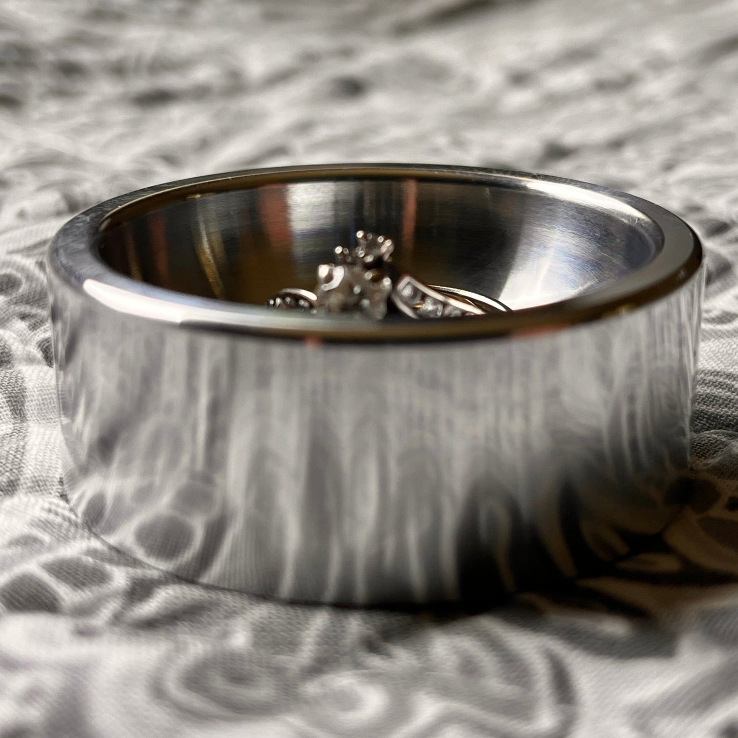 OA2AL KAC Aluminum Ring Dish Jewelry Tray